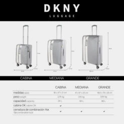 Dkny-408 Trolley 70Cm Instinct 19 Dkny-408 Trolley 70Cm Instinct -Almacenamiento De Viaje storm grey sku 16663450 03130684 xxl