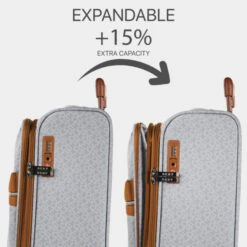 Dkny-636 Maleta 60Cm Sign.Strip -Almacenamiento De Viaje storm grey sku 16663506 31460263 xxl