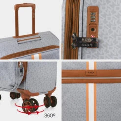 Dkny-636 Maleta 70Cm Sign.Strip -Almacenamiento De Viaje storm grey sku 16663507 43400749 xxl