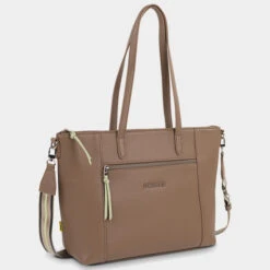 Bolso Shopper Porta Ipad Lois Crandell -Almacenamiento De Viaje taupe sku 16512453 23320755 xxl