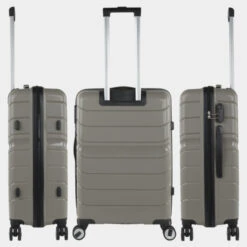 Juego De 2/3 Maletas (Cabina, Mediana Y Grande) Bristol Rigida/Blanda Con Capacidad De 94 L -Almacenamiento De Viaje taupe sku 16674609 26560023 xxl