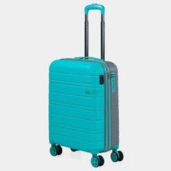 Maleta De Cabina San Marino Rígida En Abs Extensible Con Capacidad De 49L Con Tsa Y Usb -Almacenamiento De Viaje turquesa plata sku 16041900 37340537 xxl