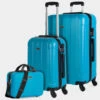 Juego De 2/3 Maletas (Cabina, Mediana Y Grande) Havel Rigida Con Capacidad De L -Almacenamiento De Viaje turquesa sku 16322573 48170805 xxl