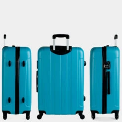 Juego De 2/3 Maletas (Cabina, Mediana Y Grande) Havel Rigida Con Capacidad De L -Almacenamiento De Viaje turquesa sku 16322573 48200716 xxl