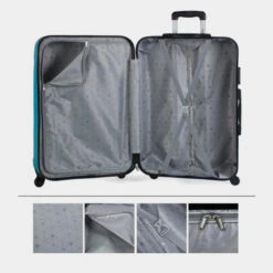 [Juego De 3 Maletas (Cabina, Mediana Y Grande)] Havel Rigida Con Capacidad De L -Almacenamiento De Viaje turquesa sku 16322588 43100931 xxl