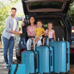 Maletas Mediana Havel Rigida Con Capacidad De L -Almacenamiento De Viaje turquesa sku 16346506 20070636 xxl