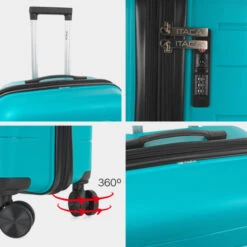 Maleta Cabina Itaca Moscu 20 Maleta Cabina Itaca Moscu -Almacenamiento De Viaje turquesa sku 16512337 53190317 xxl