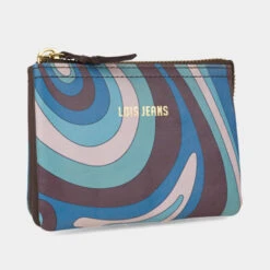 Monedero-Tarjetero-Llavero De Piel Lois Mirage -Almacenamiento De Viaje turquesa sku 16679415 19110422 xxl