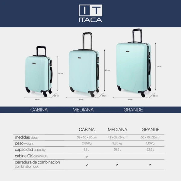 Maleta 70Cm Itaca Tiber 7 Maleta 70Cm Itaca Tiber - Imagen 5