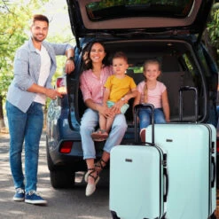 Juego De 2/3 Maletas (Cabina, Mediana Y Grande) Tiber Rigida Con Capacidad De L 8 Juego De 2/3 Maletas (Cabina, Mediana Y Grande) Tiber Rigida Con Capacidad De L -Almacenamiento De Viaje verde menta sku 16625773 33040470 xxl