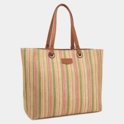Bolso Shopper Lois Charlotte -Almacenamiento De Viaje verde rosa sku 16661655 16170297 xxl