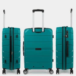 Maletas Mediana Venecia Rigida/Blanda Con Capacidad De 105 L -Almacenamiento De Viaje verde sku 16567085 47590642 xxl