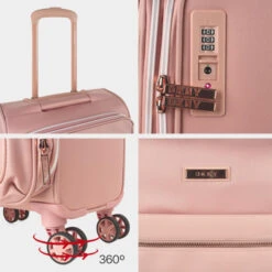 Dkny-624 Trolley Cabina After Hours Dkny Dkny-624 After Hours -Almacenamiento De Viaje vintage rose logo print sku 16663481 26240821 xxl