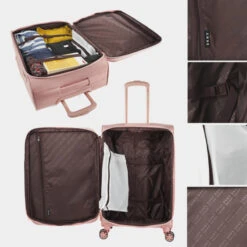 Dkny-624 Trolley 70Cm After Hours -Almacenamiento De Viaje vintage rose logo print sku 16663487 28350809 xxl