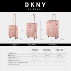 Dkny-624 Trolley 70Cm After Hours -Almacenamiento De Viaje vintage rose logo print sku 16663487 28370026 xxl