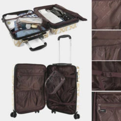 Dkny-62D Maleta Cabina Deco Signatu Dkny Dkny-626D Deco Signature -Almacenamiento De Viaje white gold sku 16663503 00430387 xxl