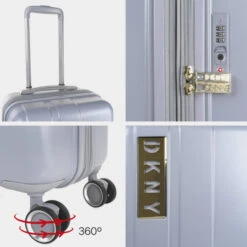 Dkny-413 Maleta Cabina City Block Dkny Dkny-413 City Block -Almacenamiento De Viaje white silver sku 16663465 57020688 xxl