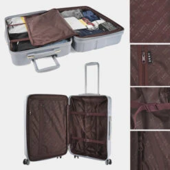 Dkny-413 Maleta 60Cm City Block -Almacenamiento De Viaje white silver sku 16663469 22560754 xxl
