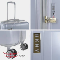 Dkny-413 Maleta 60Cm City Block -Almacenamiento De Viaje white silver sku 16663469 22580110 xxl