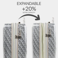 Dkny-069 Maleta 60Cm Sign.Hardside -Almacenamiento De Viaje whitemetallic silver sku 16663435 15000690 xxl